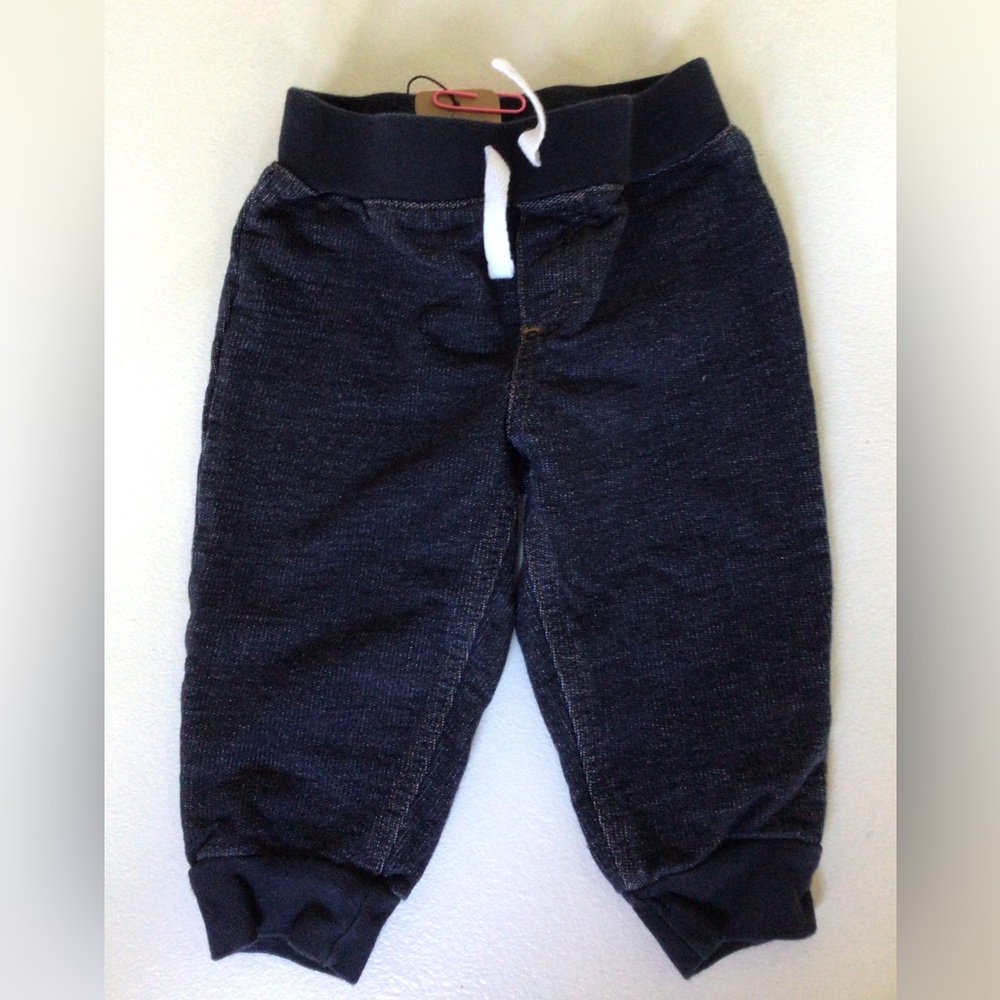 Child of Mine Blue Jogger Sweatpants with Elastic Waistband